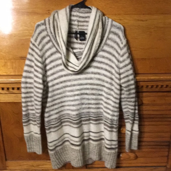 new directions Sweaters - New Direction Tunic Striped Sweater